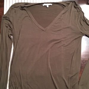 Olive Green Longsleeve Blouse